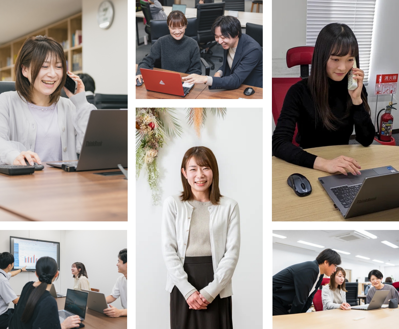 スタッフインタビューの様子